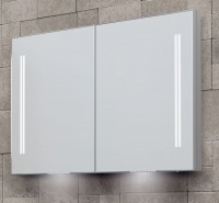 Space II Double Doorsemi-recessed Cabinet in 3 sizes